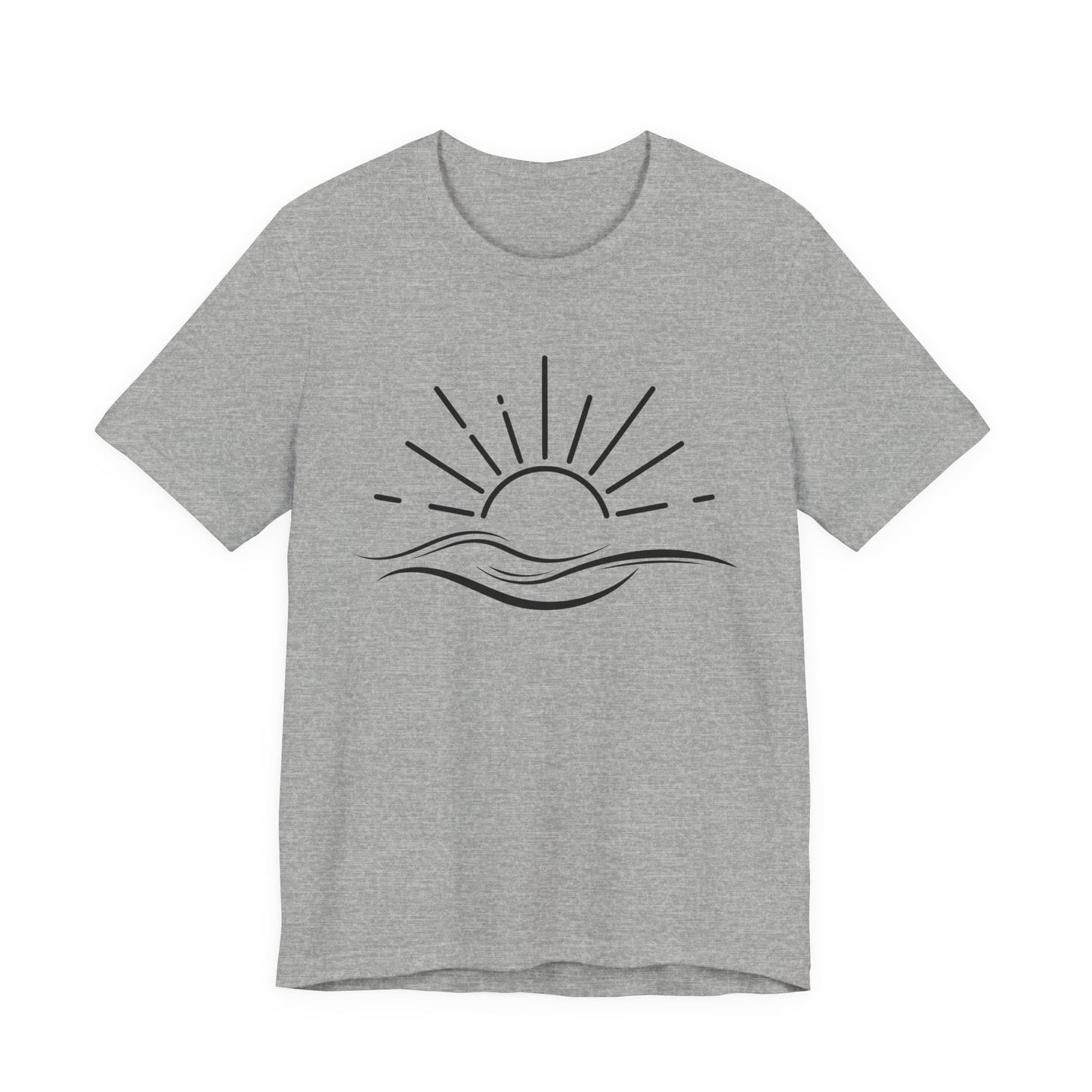 Penciled Sun T-Shirt | Hand-Drawn Sun Sketch Tee