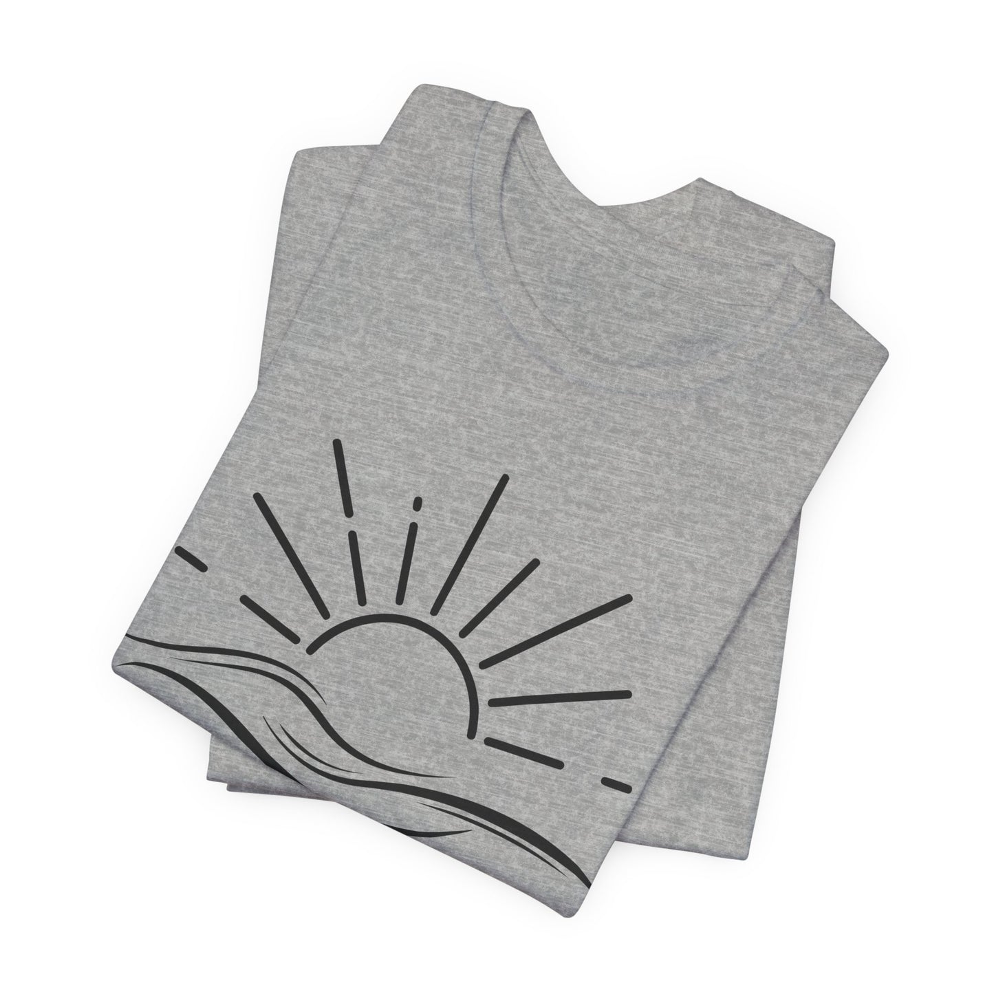 Penciled Sun T-Shirt | Hand-Drawn Sun Sketch Tee