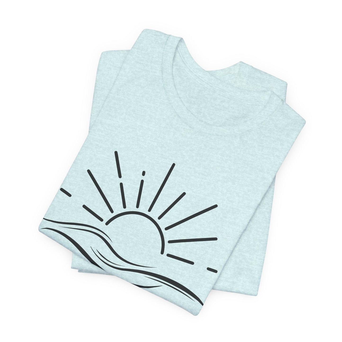 Penciled Sun T-Shirt | Hand-Drawn Sun Sketch Tee