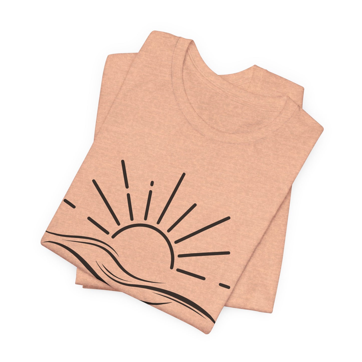 Penciled Sun T-Shirt | Hand-Drawn Sun Sketch Tee