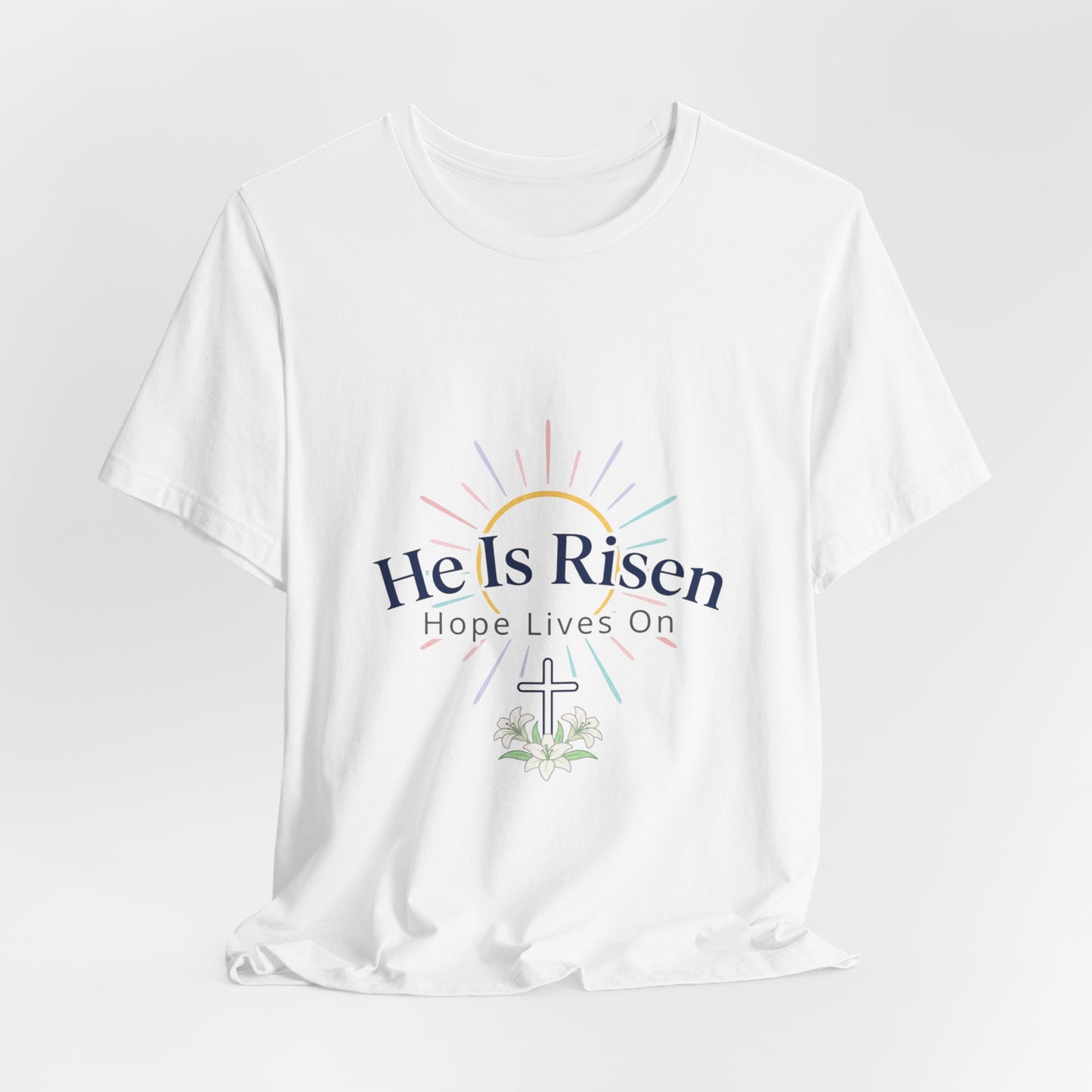 He Is Risen Tee | Easter shirt, Christian apparel, resurrection shirt