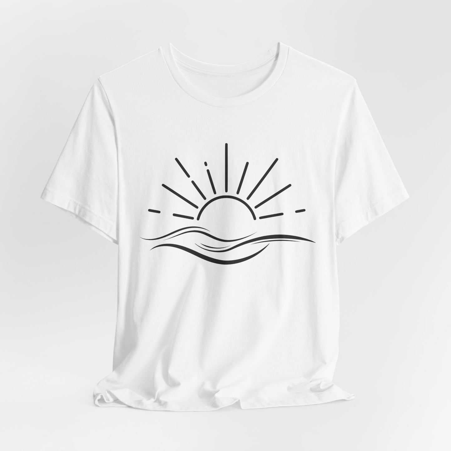 Penciled Sun T-Shirt | Hand-Drawn Sun Sketch Tee