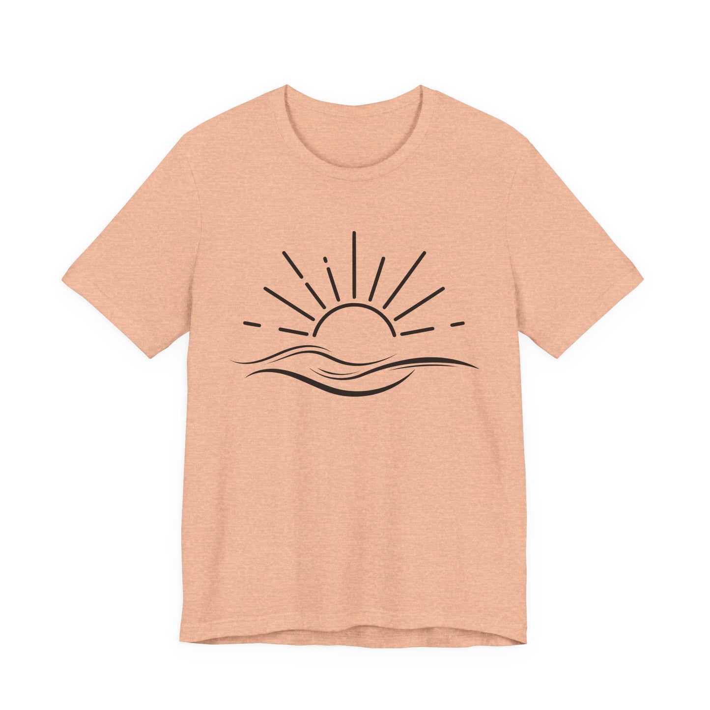 Penciled Sun T-Shirt | Hand-Drawn Sun Sketch Tee
