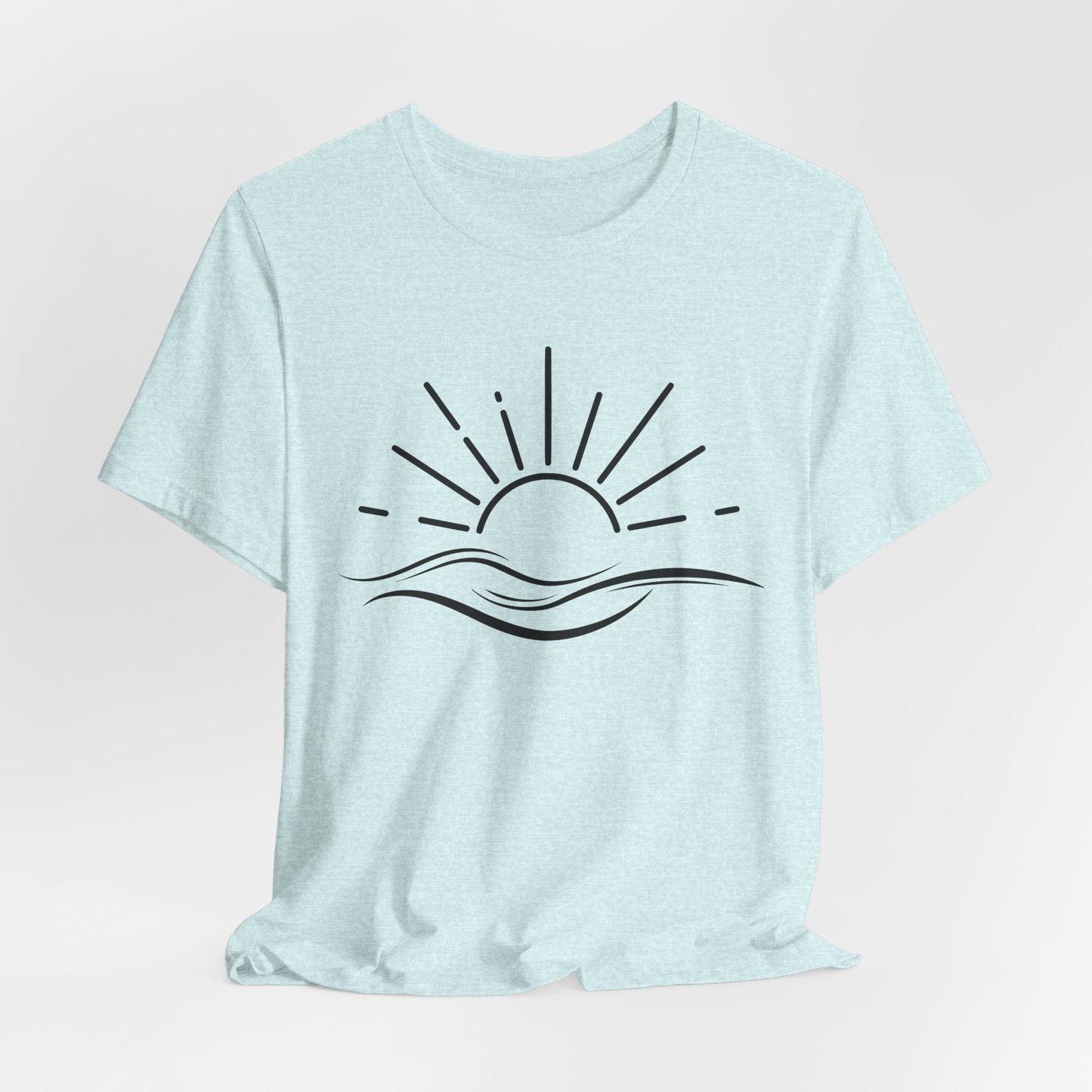Penciled Sun T-Shirt | Hand-Drawn Sun Sketch Tee