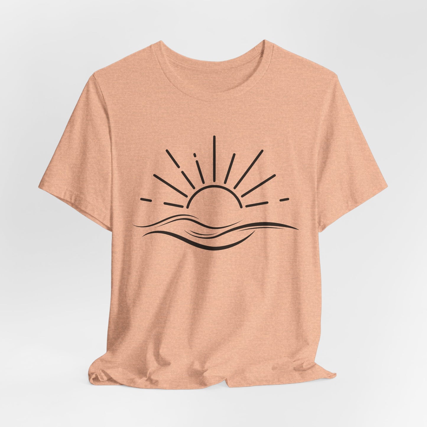 Penciled Sun T-Shirt | Hand-Drawn Sun Sketch Tee