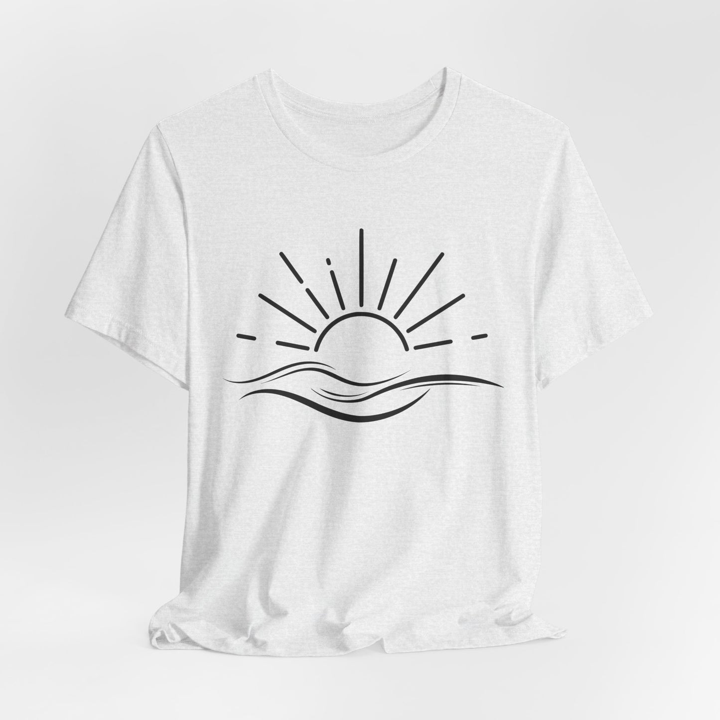 Penciled Sun T-Shirt | Hand-Drawn Sun Sketch Tee