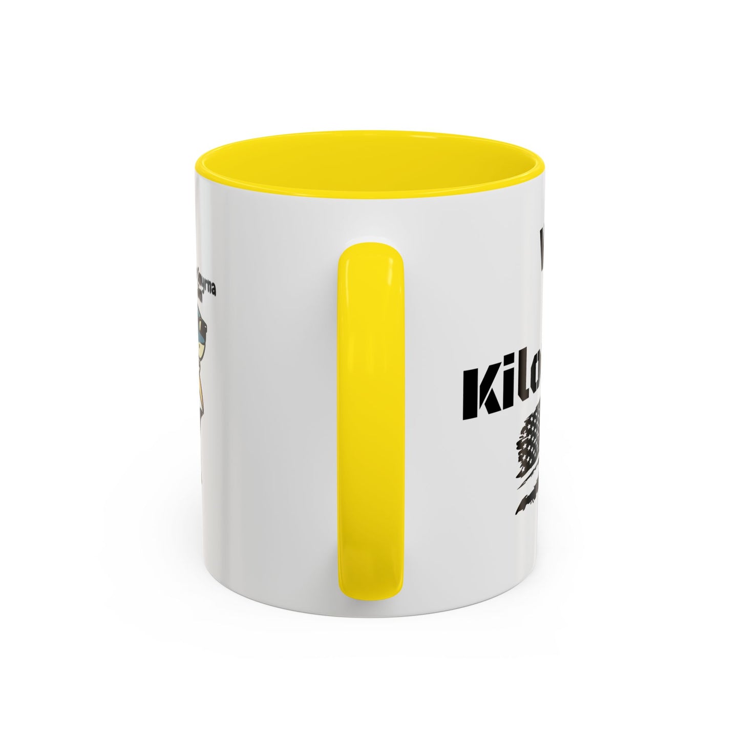 WTF is a Kilometer | Cool Sunglasses Shark Accent Coffee Mug | New Smyrna Jim, Nautical Ocean Theme