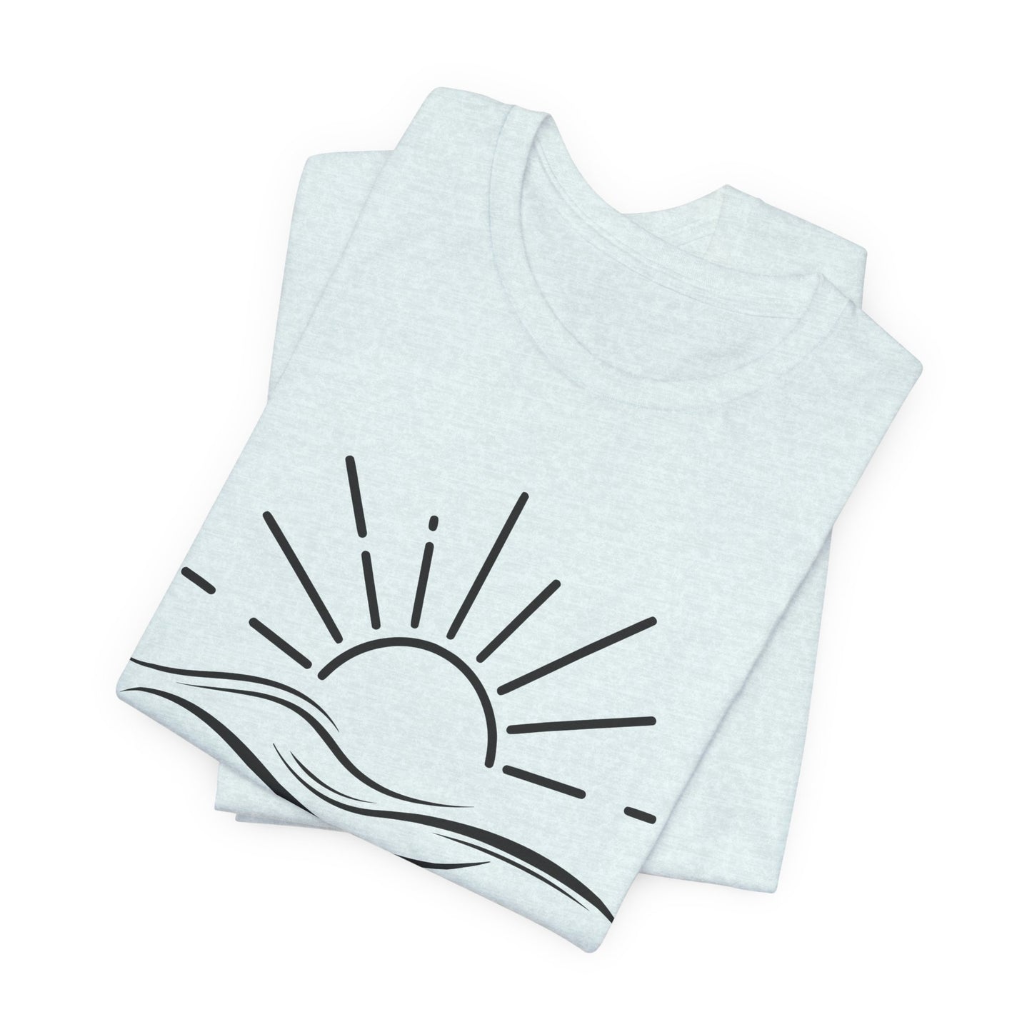Penciled Sun T-Shirt | Hand-Drawn Sun Sketch Tee