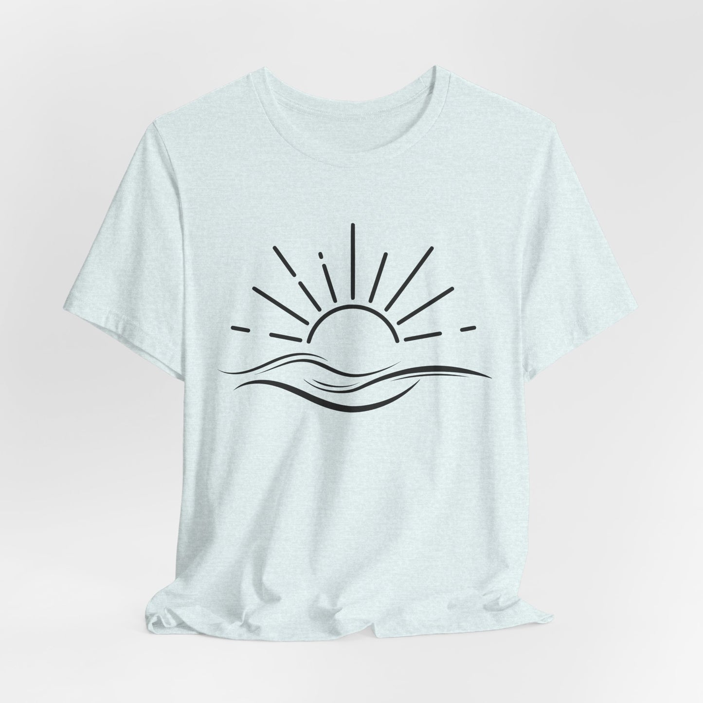 Penciled Sun T-Shirt | Hand-Drawn Sun Sketch Tee