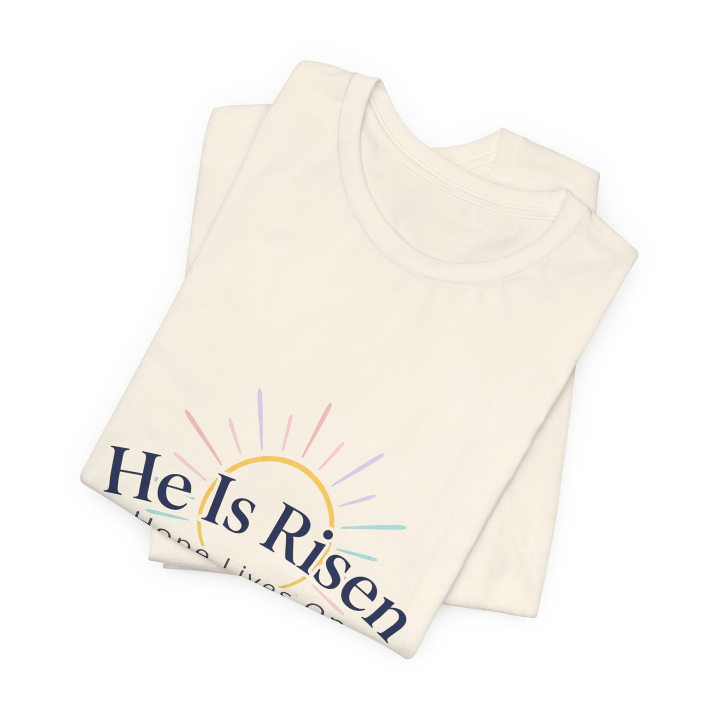 He Is Risen Tee | Easter shirt, Christian apparel, resurrection shirt