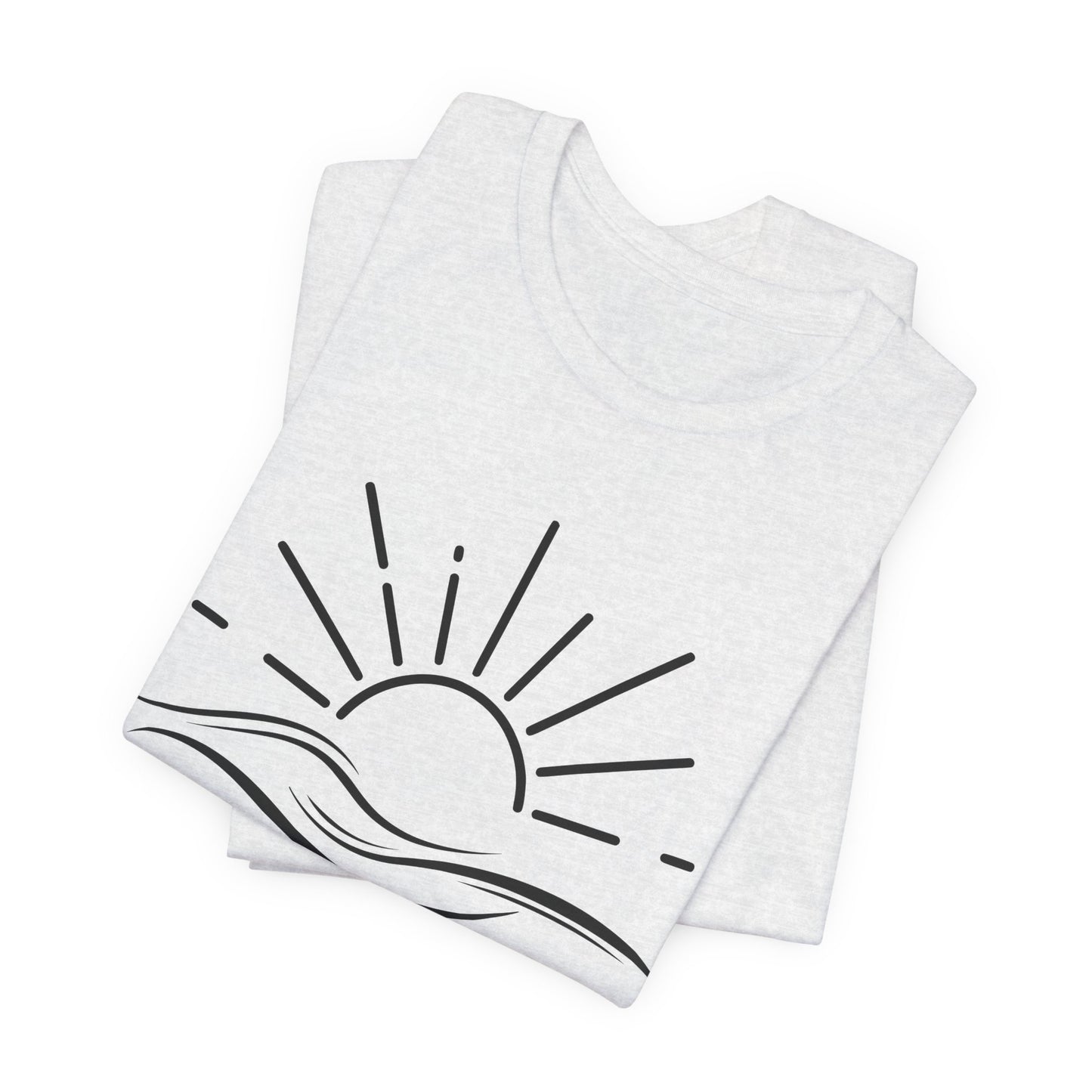 Penciled Sun T-Shirt | Hand-Drawn Sun Sketch Tee