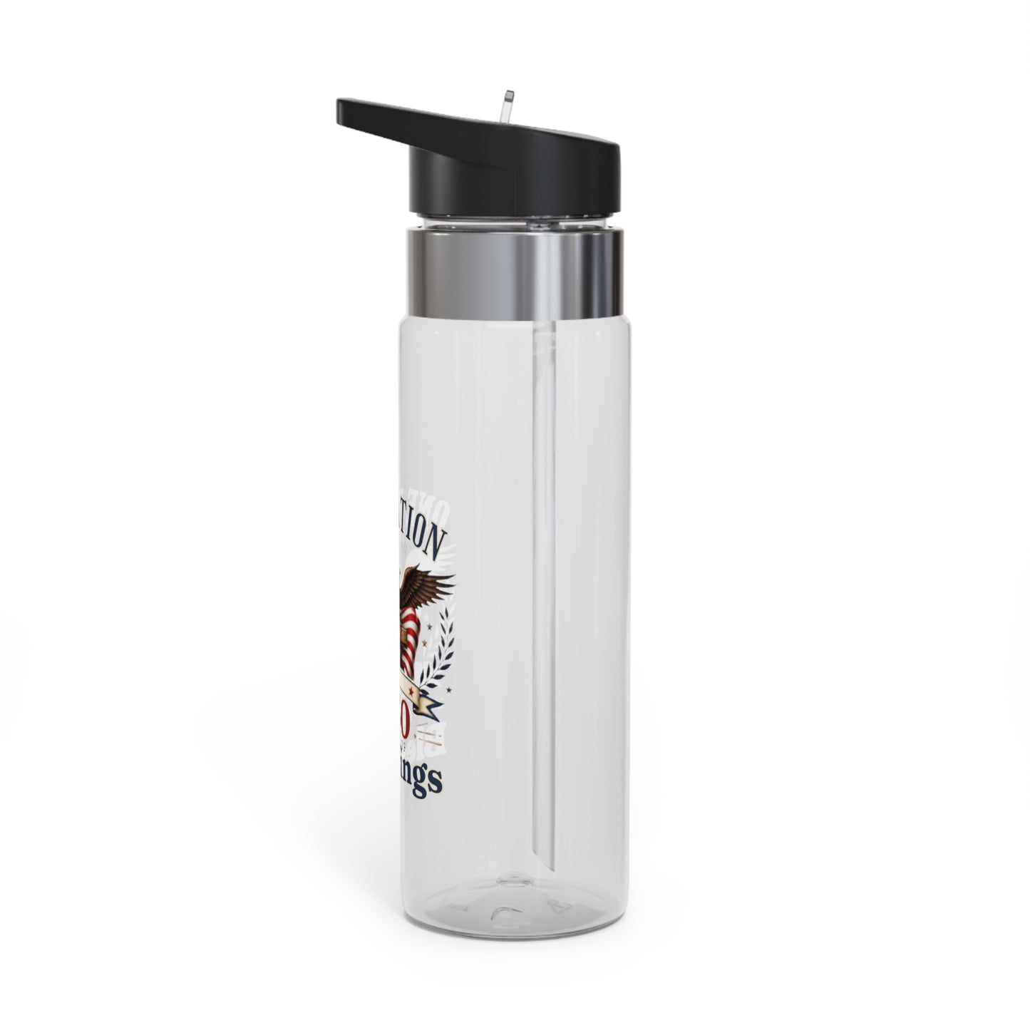 One Nation 250 Blessings Eagle Water Bottle | 20oz Tritan Sport Bottle