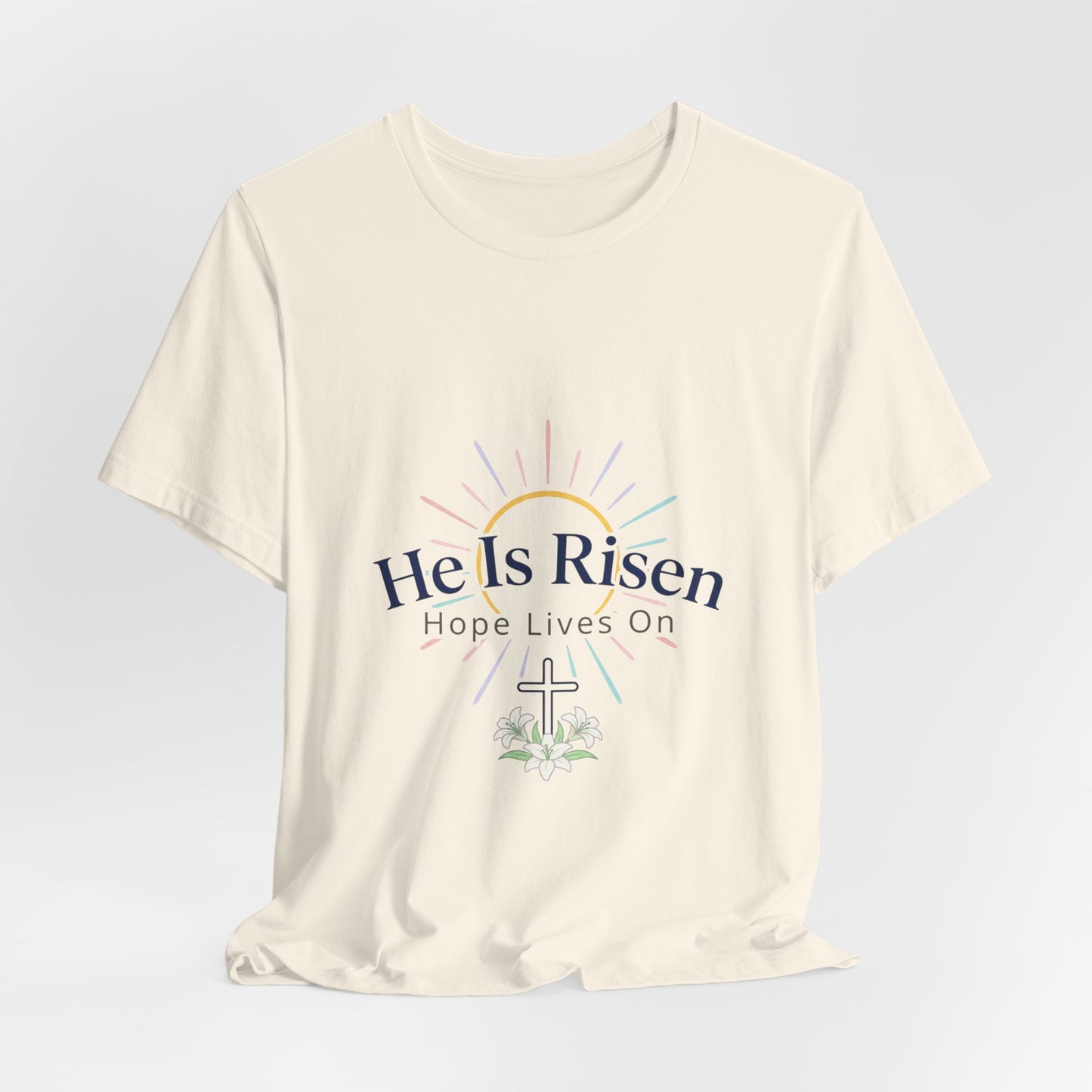 He Is Risen Tee | Easter shirt, Christian apparel, resurrection shirt