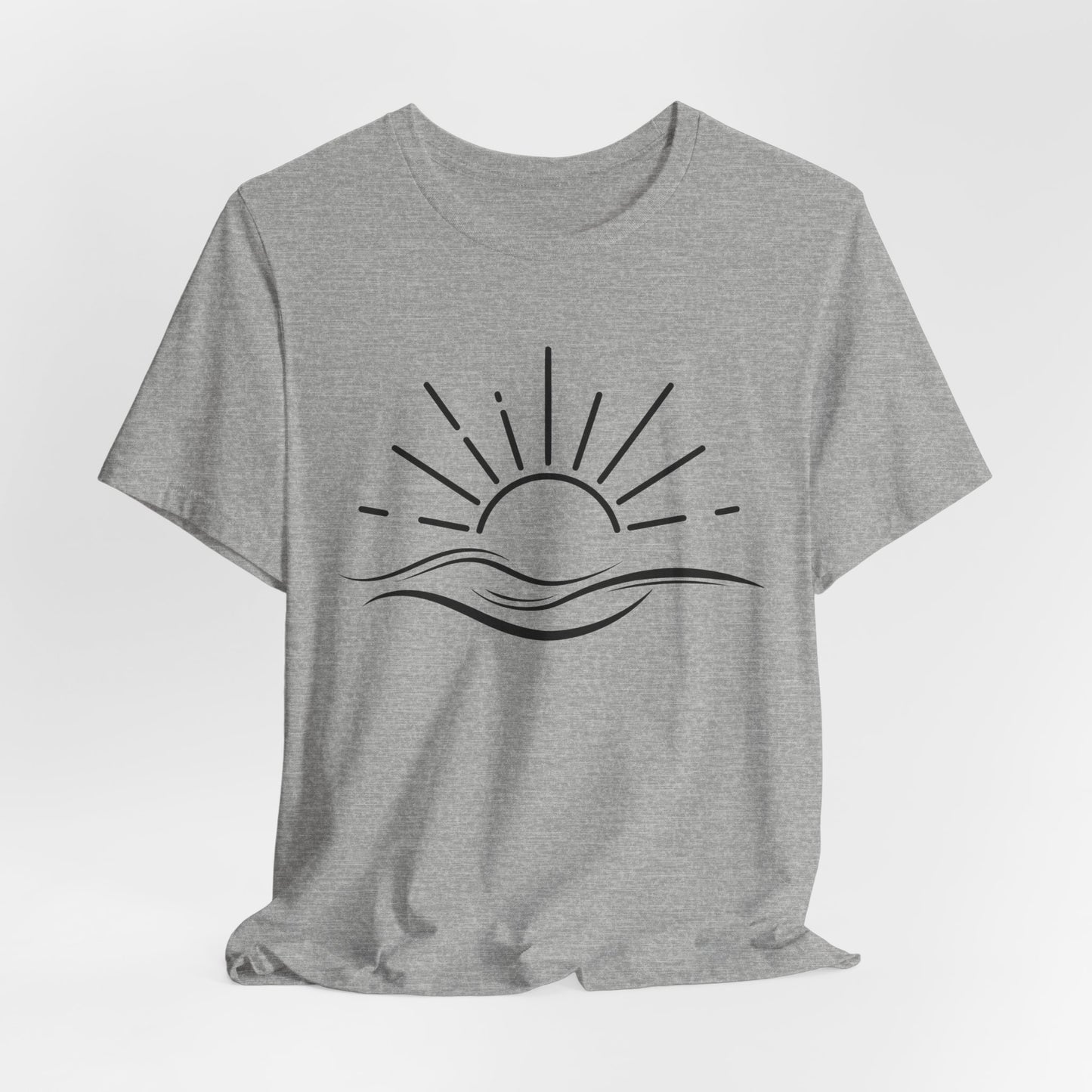 Penciled Sun T-Shirt | Hand-Drawn Sun Sketch Tee
