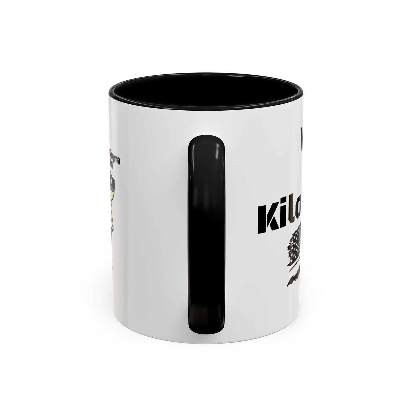 WTF is a Kilometer | Cool Sunglasses Shark Accent Coffee Mug | New Smyrna Jim, Nautical Ocean Theme